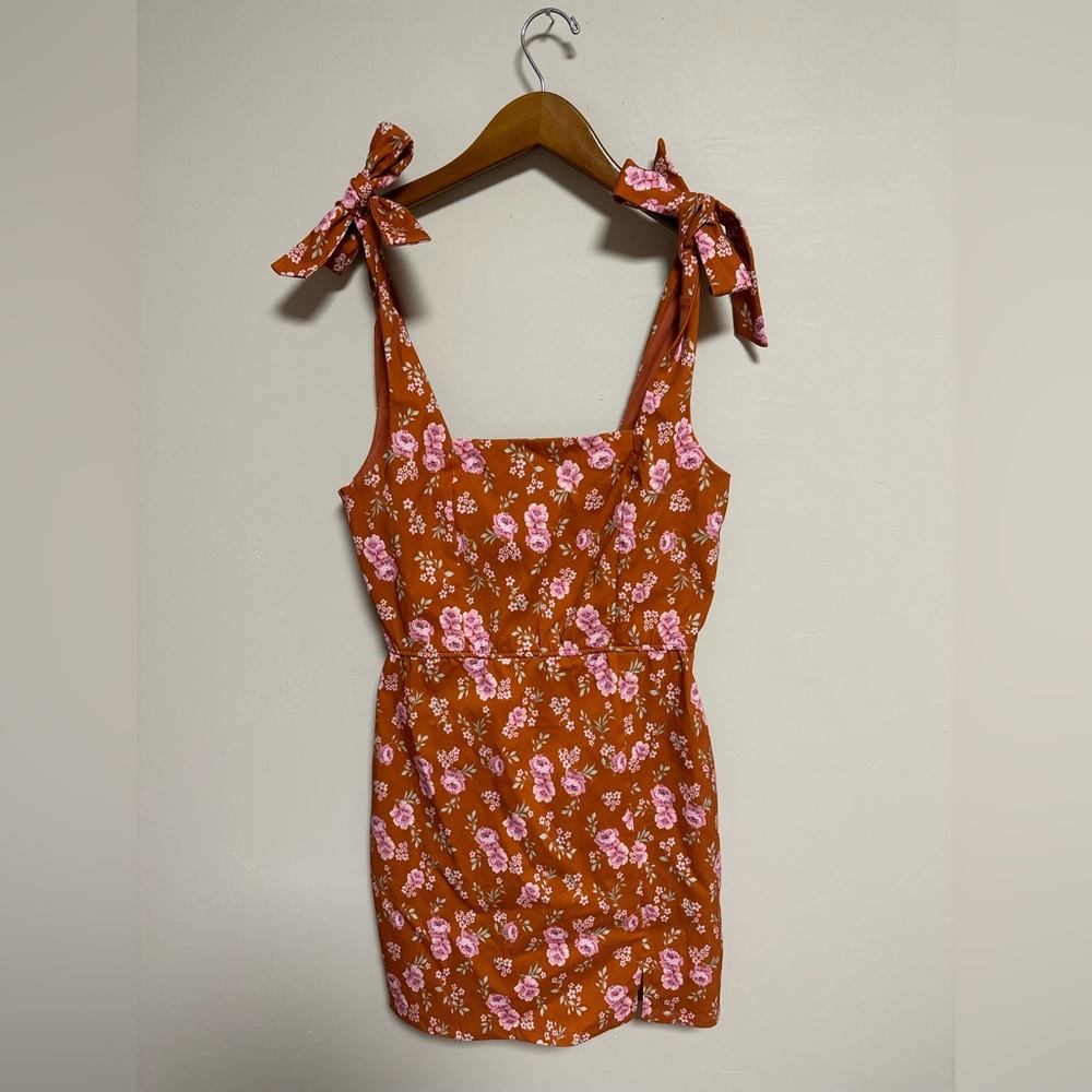 Altar’d State. NWT. Sundress with pink floral details.